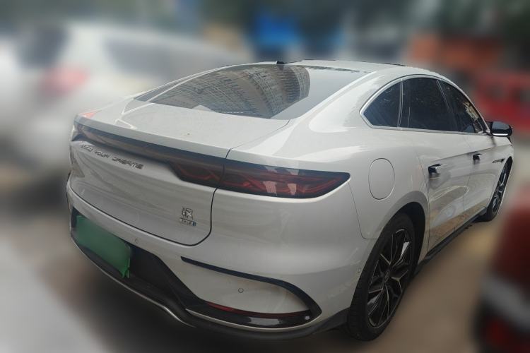 Used BYD Han 2025 DM-i Smart Drive 125KM Prestige Model Rear Right 45 Deg
