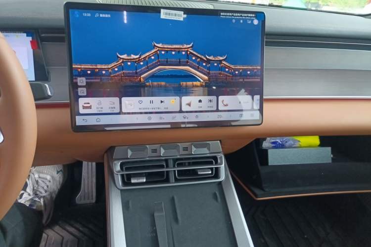 Used BYD Han L 2025 DM-p Four-Wheel-Drive LiDAR Flagship Model Audio And AC Panel