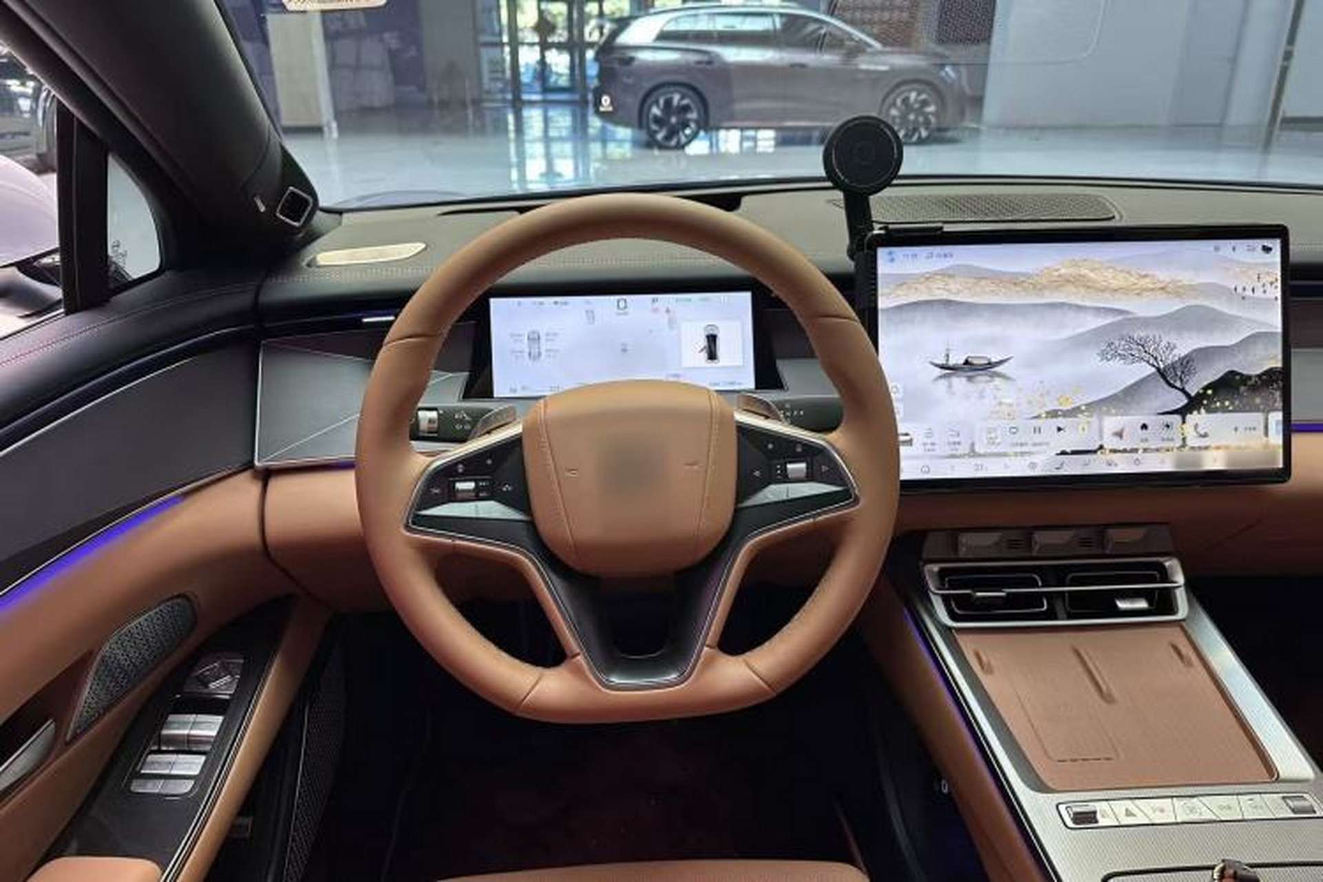 Used BYD Han L 2025 EV 701 km LiDAR Flagship Edition Interior 5