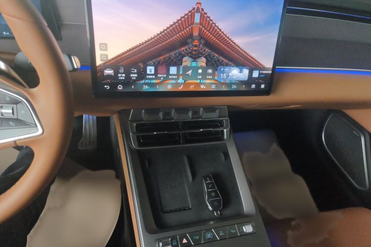 Used BYD Han L 2025 DM-p Four-Wheel-Drive LiDAR Flagship Model Audio And AC Panel