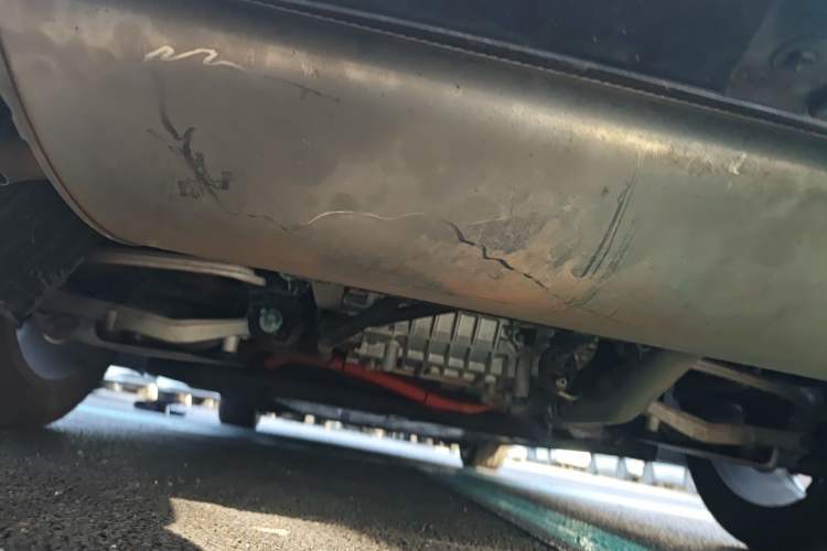 Used BYD Han L 2025 DM-p Four-Wheel-Drive LiDAR Flagship Model Chassis Rear