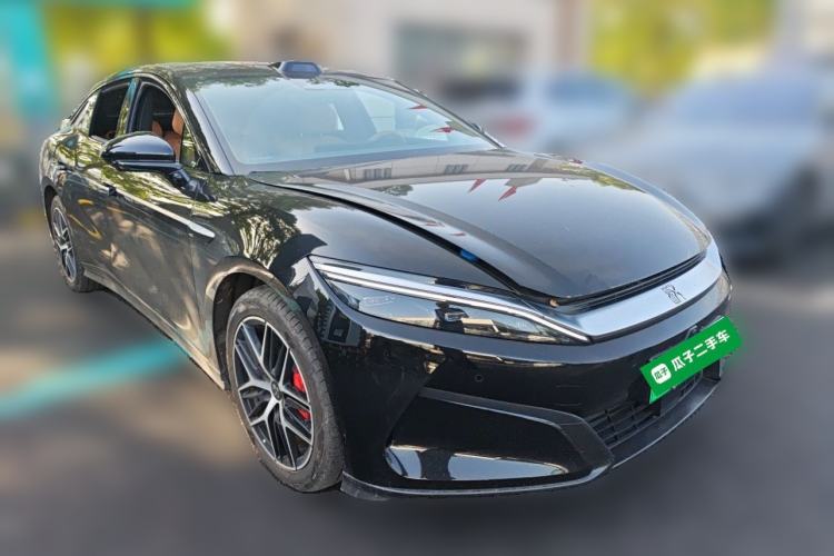 Used BYD Han L 2025 DM-p Four-Wheel-Drive LiDAR Flagship Model Front Right 45 Deg