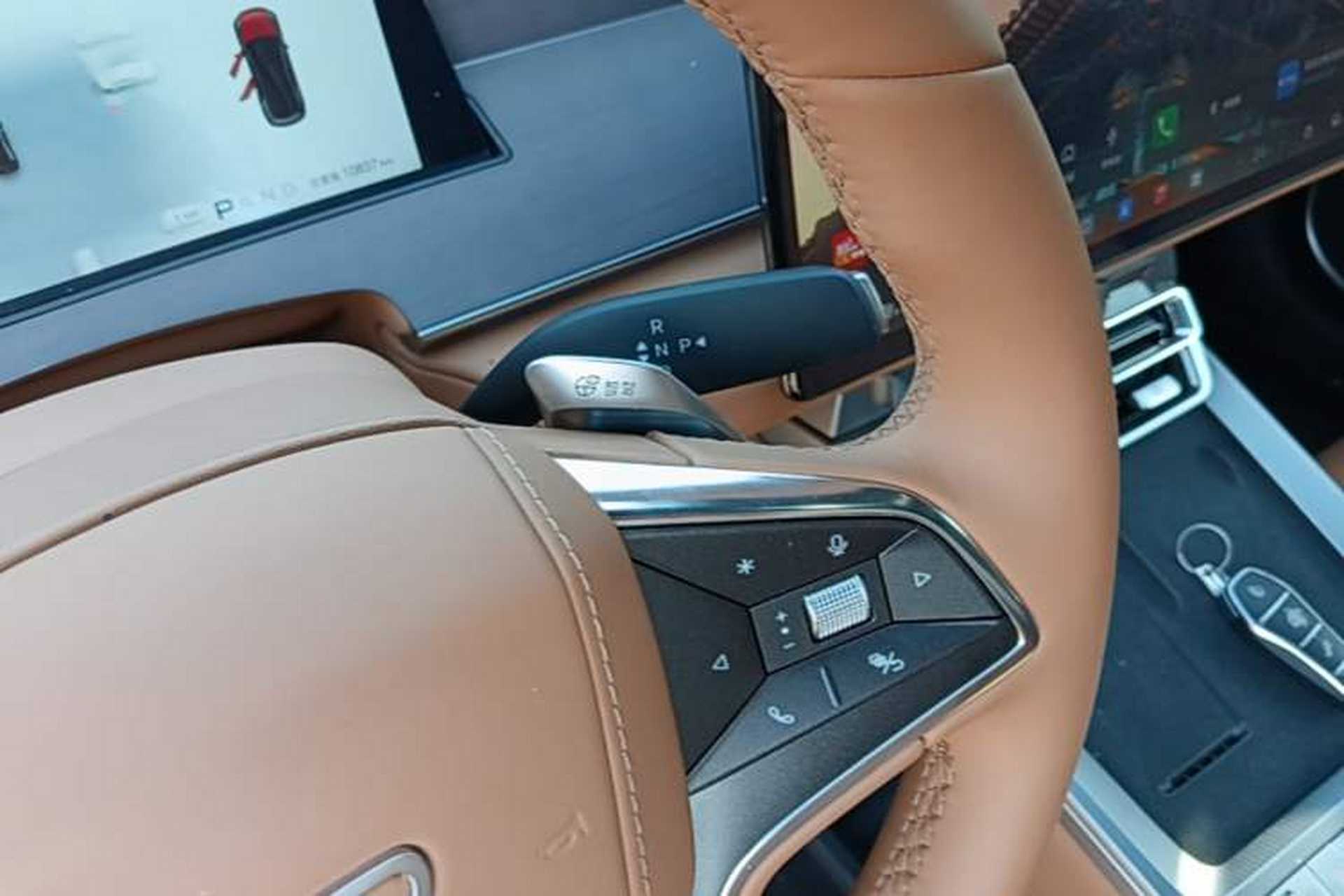Used BYD Han L 2025 EV Four-Wheel Drive LiDAR Flagship Model Gear Lever