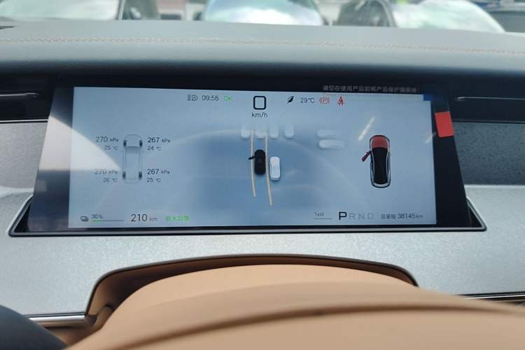 Used BYD Han L 2025 EV 701KM LiDAR Deluxe Edition Instrument Cluster