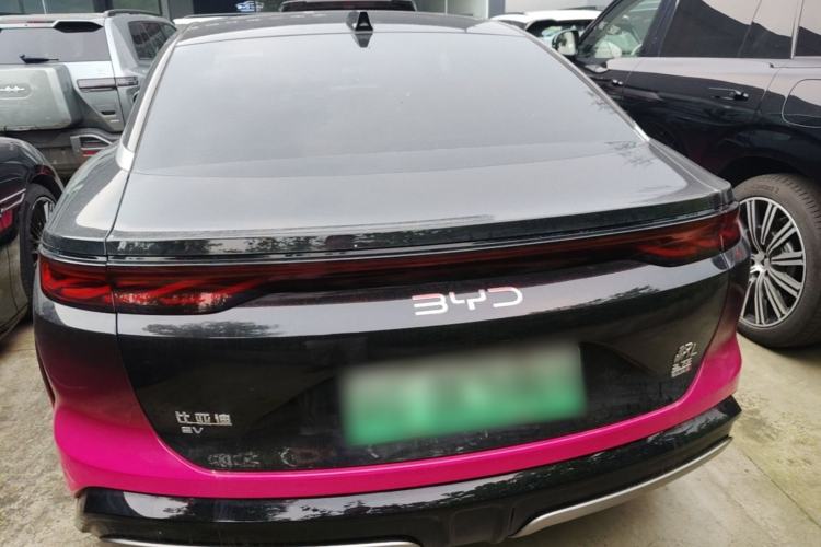 Used BYD Han L 2025 EV Four-Wheel Drive LiDAR Flagship Model Rear