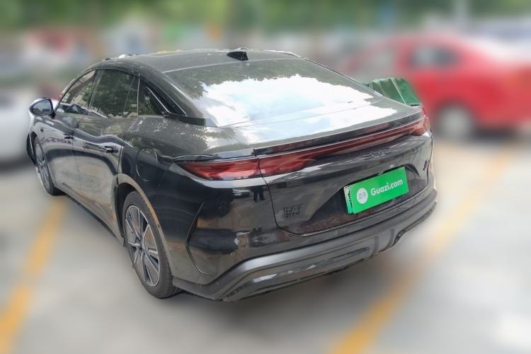 Used BYD Han L 2025 DM-i 200KM LiDAR Luxury Model Rear Left 45 Deg