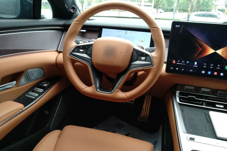 Used BYD Han L 2025 EV Four-Wheel Drive LiDAR Flagship Model Steering Wheel