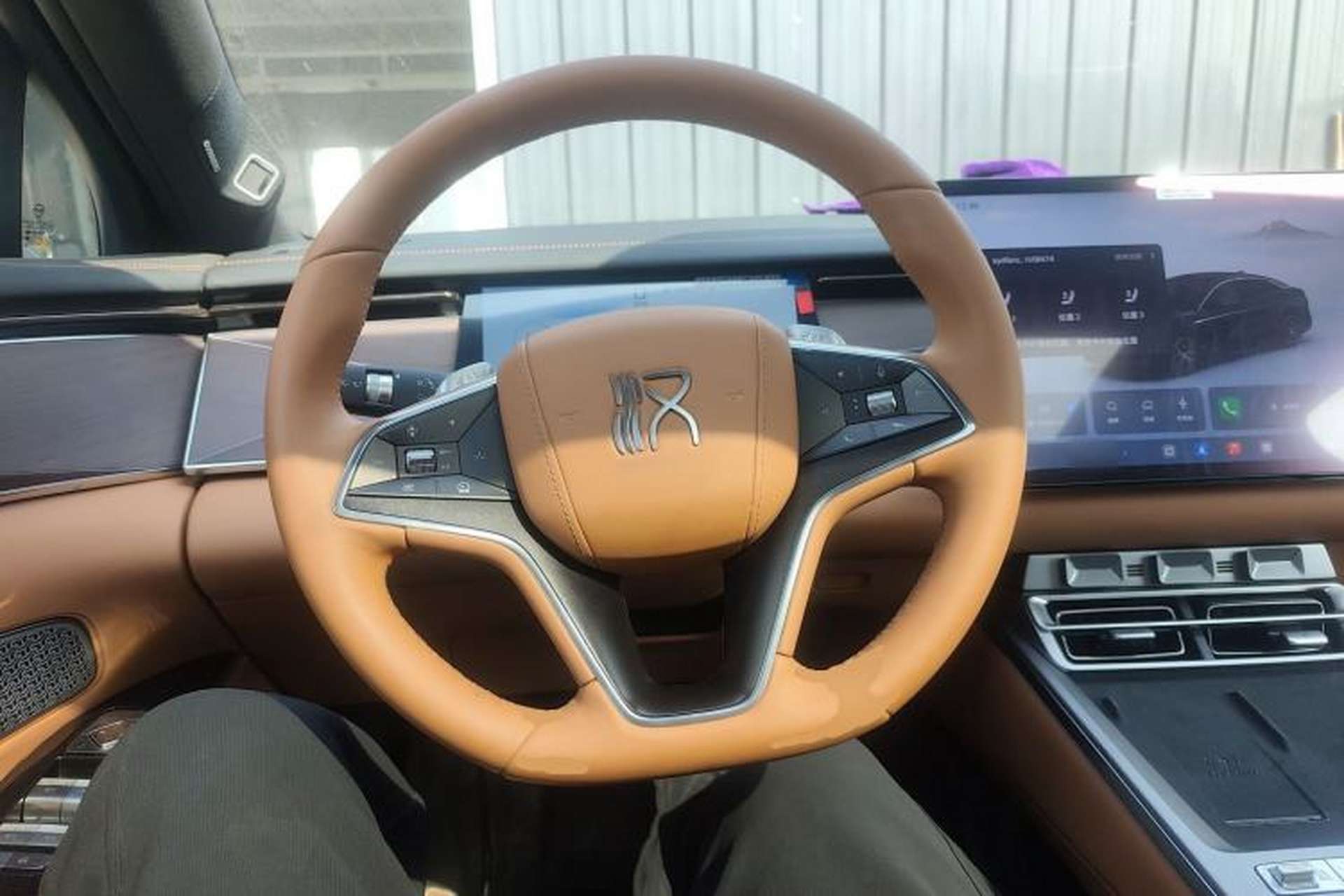 Used BYD Han L 2025 DM-p Four-Wheel-Drive LiDAR Flagship Model Steering Wheel