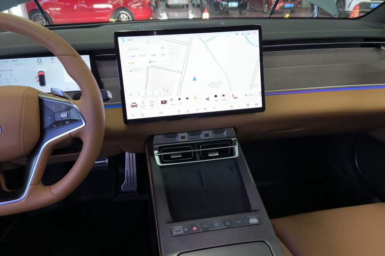 Used BYD Han L 2025 DM-p Four-Wheel-Drive LiDAR Flagship Model Audio And AC Panel