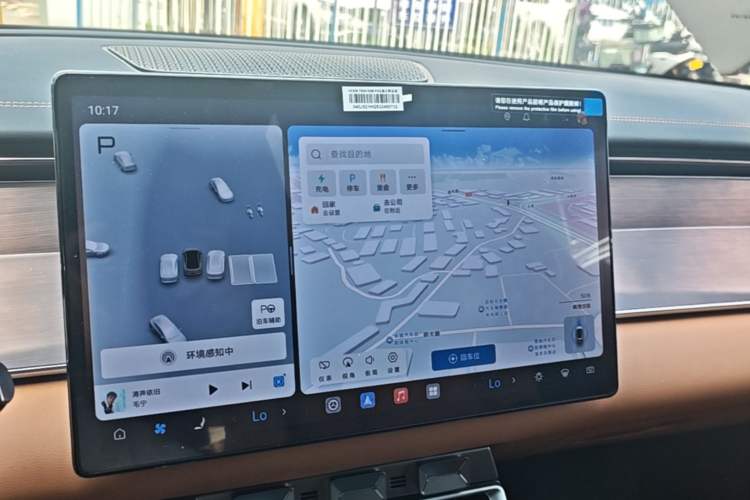 Used BYD Han L 2025 EV Four-Wheel Drive LiDAR Flagship Model Audio And AC Panel