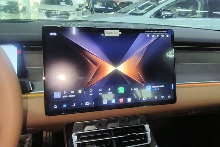 Used BYD Han L 2025 DM-p Four-Wheel-Drive LiDAR Flagship Model Audio And AC Panel