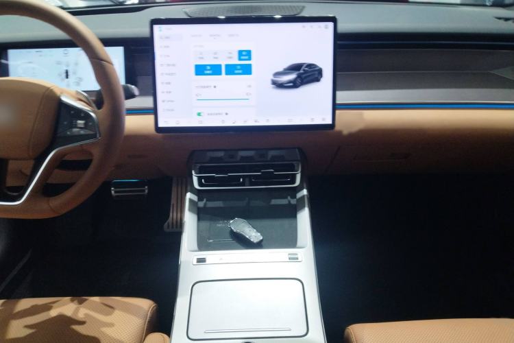Used BYD Han L 2025 DM-p Four-Wheel-Drive LiDAR Flagship Model Audio And AC Panel