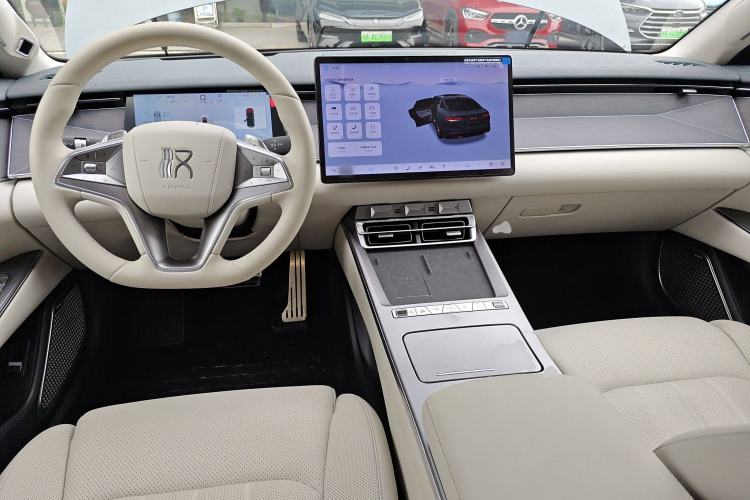 Used BYD Han L 2025 DM-p Four-Wheel-Drive LiDAR Flagship Model Center Console