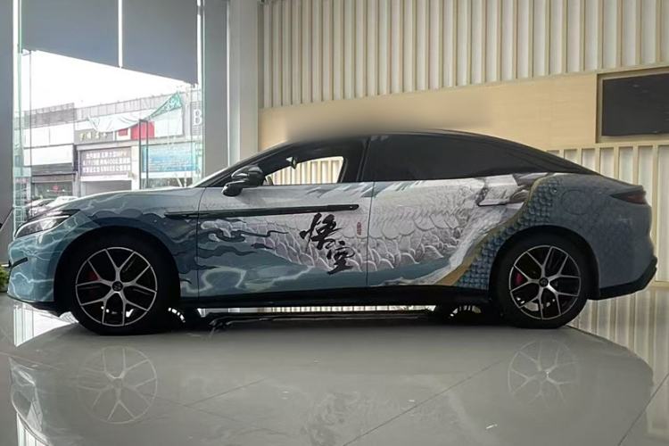 Used BYD Han L 2025 DM-p Four-Wheel-Drive LiDAR Flagship Model Exterior 1