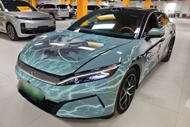 Used BYD Han L 2025 EV Four-Wheel Drive LiDAR Flagship Model