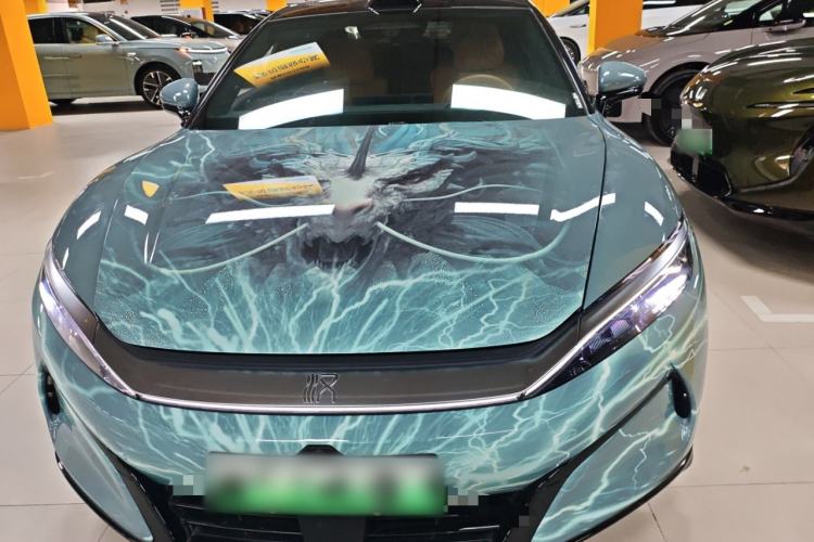 Used BYD Han L 2025 EV Four-Wheel Drive LiDAR Flagship Model Front