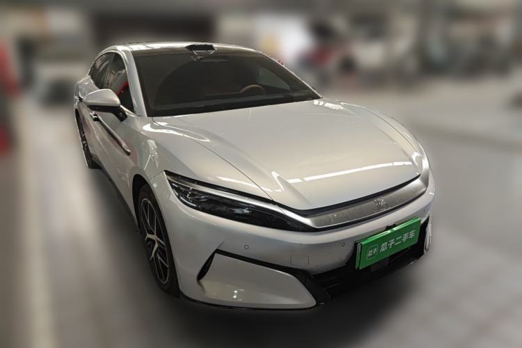 Used BYD Han L 2025 EV Four-Wheel Drive LiDAR Flagship Model Front Right 45 Deg