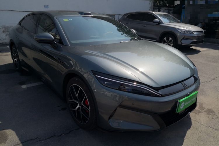 Used BYD Han L 2025 DM-p Four-Wheel-Drive LiDAR Flagship Model Front Right 45 Deg