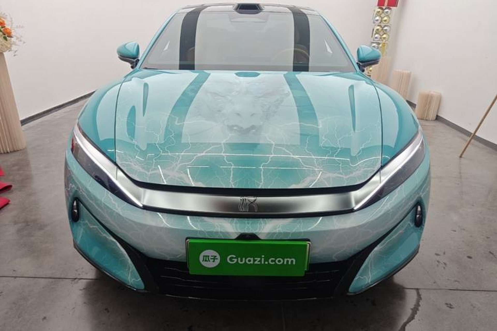 Used BYD Han L 2025 EV Four-Wheel Drive LiDAR Flagship Model Front