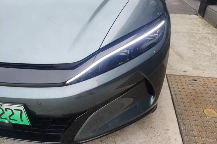 Used BYD Han L 2025 DM-p Four-Wheel-Drive LiDAR Flagship Model Left Front Headlight