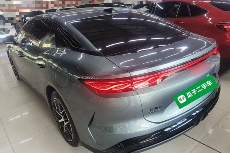 Used BYD Han L 2025 DM-p Four-Wheel-Drive LiDAR Flagship Model Rear Left 45 Deg