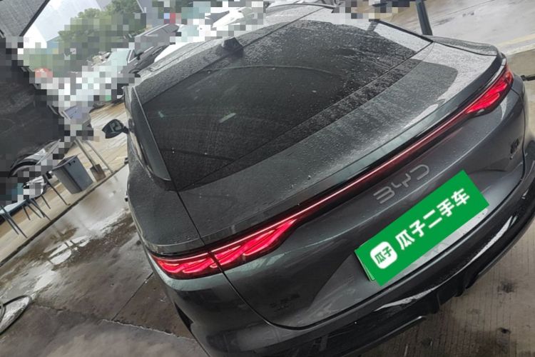 Used BYD Han L 2025 DM-i 200km LiDAR Flagship Model Rear Left 45 Deg