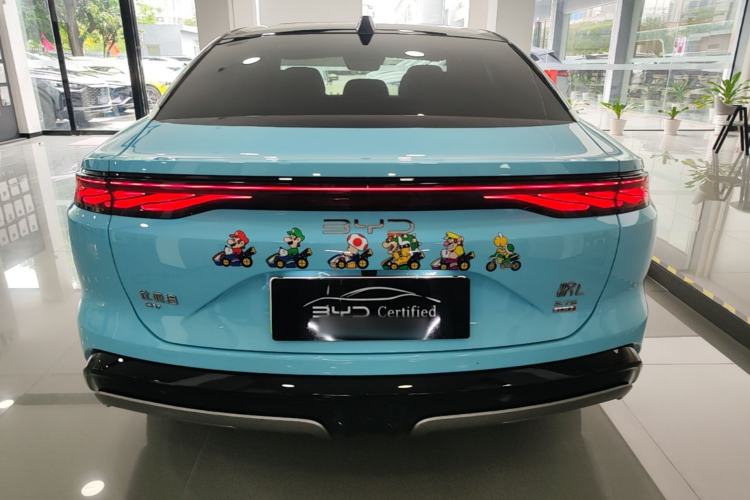Used BYD Han L 2025 EV Four-Wheel Drive LiDAR Flagship Model Rear