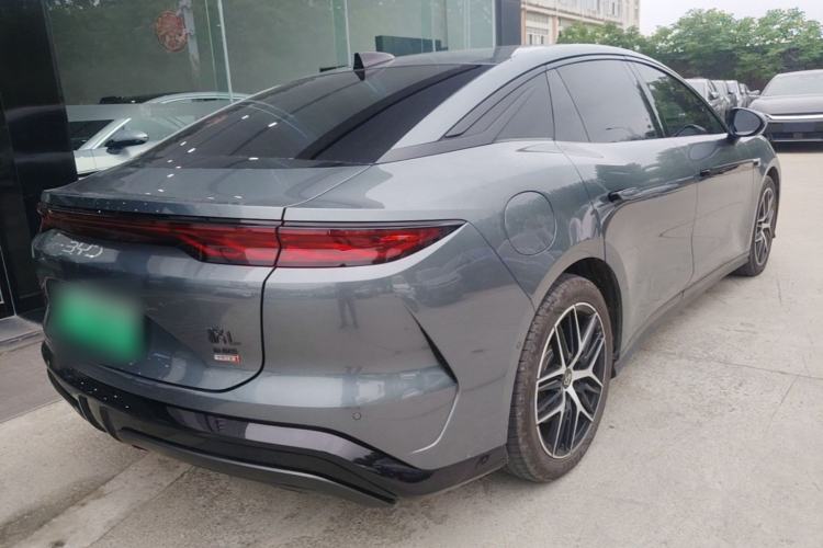Used BYD Han L 2025 DM-p Four-Wheel-Drive LiDAR Flagship Model Rear Right 45 Deg
