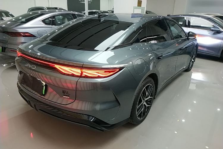 Used BYD Han L 2025 DM-p Four-Wheel-Drive LiDAR Flagship Model Rear Right 45 Deg