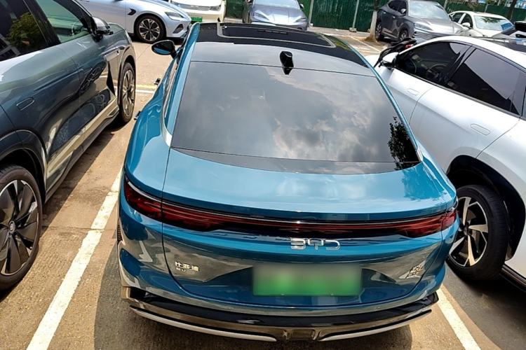 Used BYD Han L 2025 EV Four-Wheel Drive LiDAR Flagship Model Rear