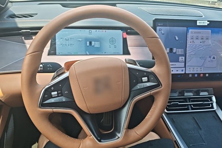 Used BYD Han L 2025 EV Four-Wheel Drive LiDAR Flagship Model Steering Wheel