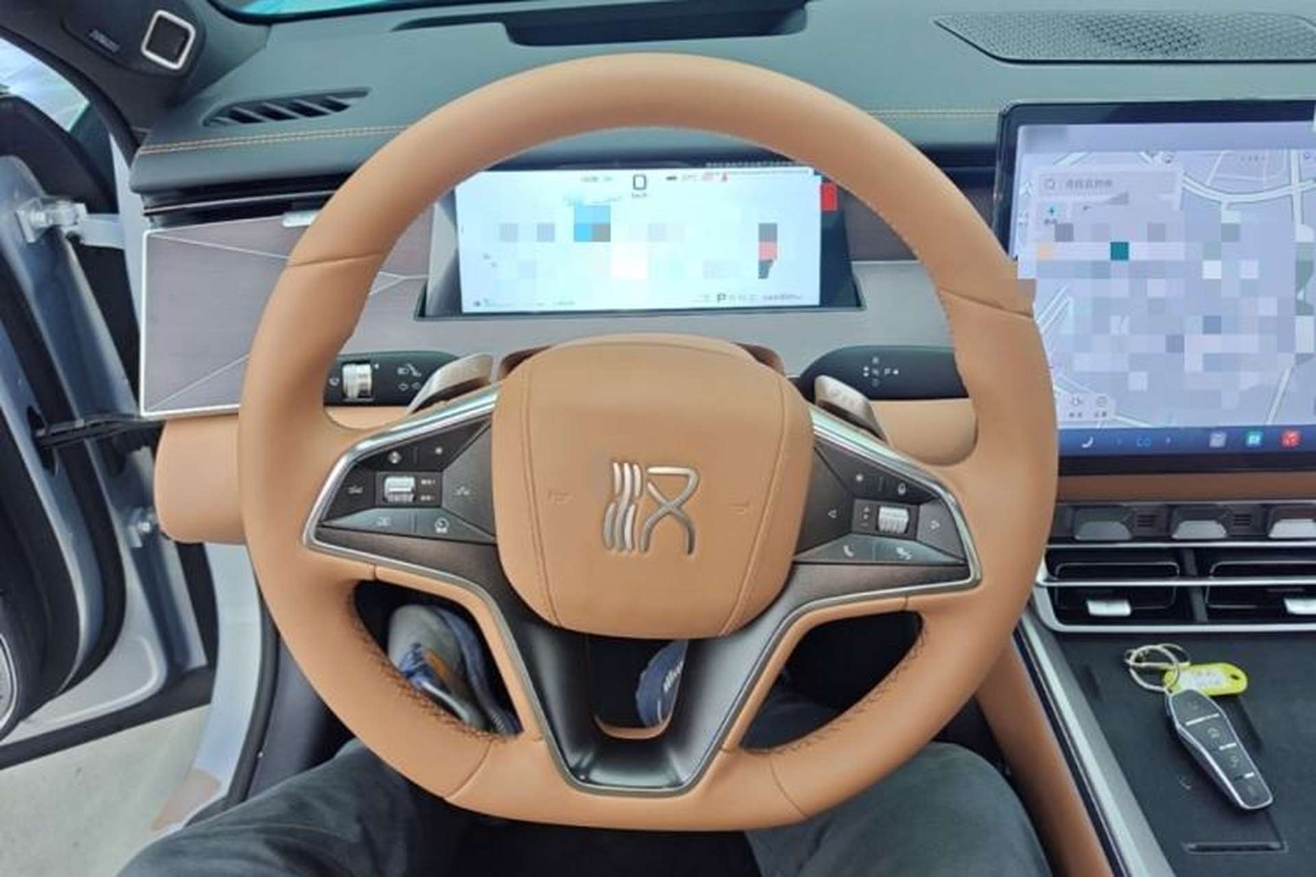 Used BYD Han L 2025 EV Four-Wheel Drive LiDAR Flagship Model Steering Wheel