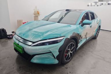 Used BYD Han L 2025 EV Four-Wheel Drive LiDAR Flagship Model