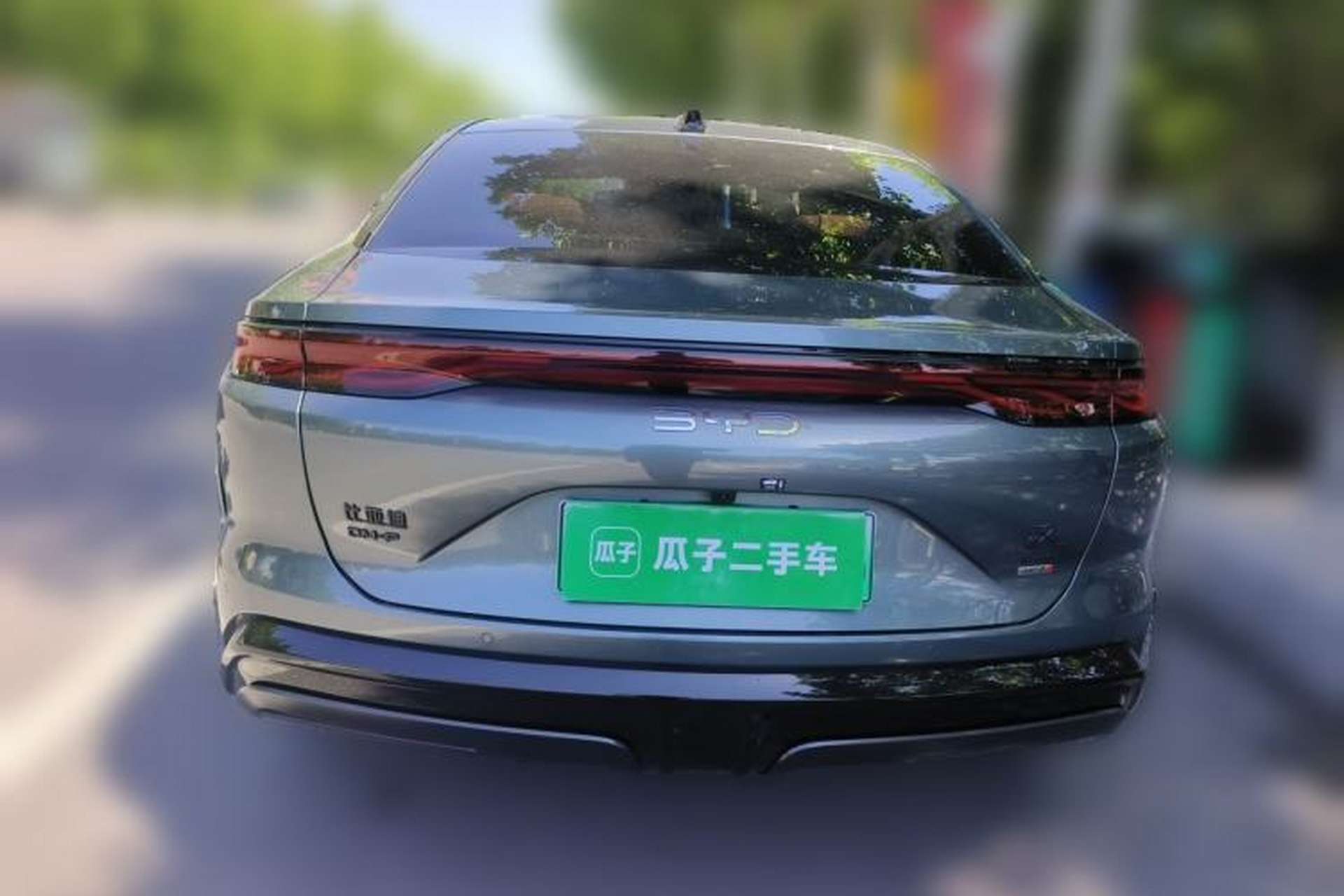 Used BYD Han L 2025 DM-p Four-Wheel-Drive LiDAR Flagship Model Rear