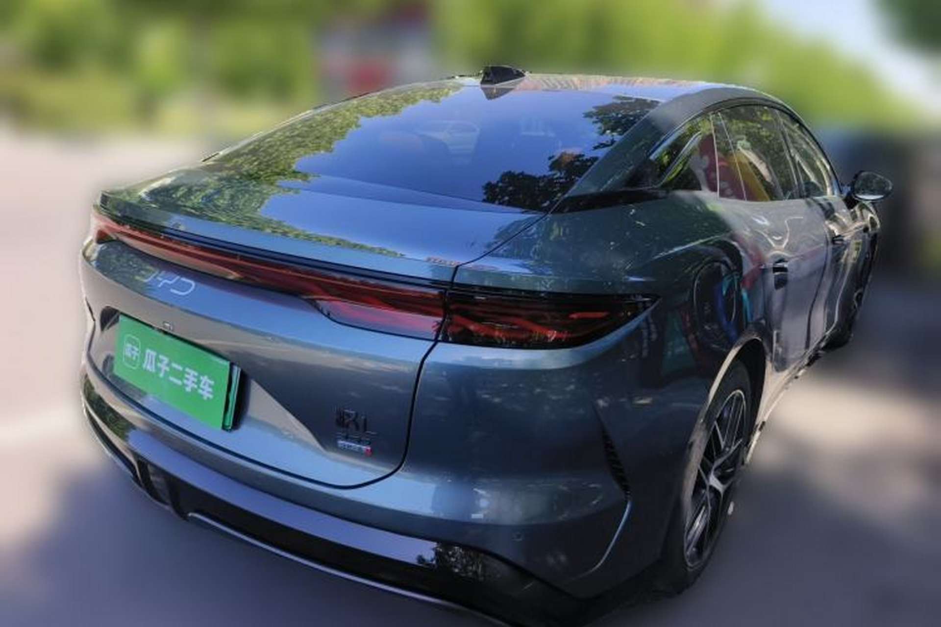 Used BYD Han L 2025 DM-p Four-Wheel-Drive LiDAR Flagship Model Rear Right 45 Deg