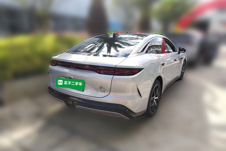 Used BYD Han L 2025 EV Four-Wheel Drive LiDAR Flagship Model Rear Right 45 Deg