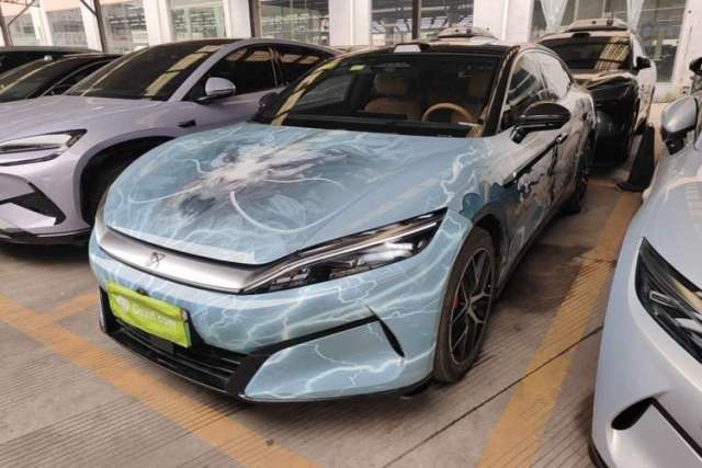 Used BYD Han L 2025 EV Four-Wheel Drive LiDAR Flagship Model