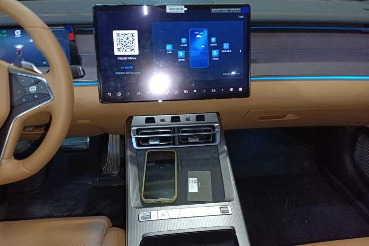 Used BYD Han L 2025 DM-p Four-Wheel-Drive LiDAR Flagship Model Audio And AC Panel
