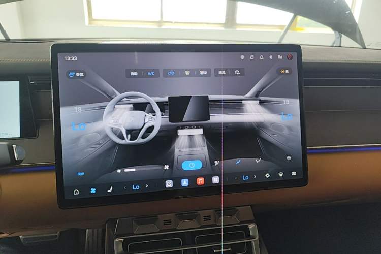 Used BYD Han L 2025 DM-p Four-Wheel-Drive LiDAR Flagship Model Audio And AC Panel