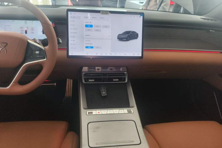 Used BYD Han L 2025 DM-p Four-Wheel-Drive LiDAR Flagship Model Audio And AC Panel