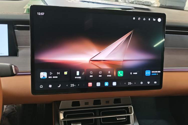 Used BYD Han L 2025 EV Four-Wheel Drive LiDAR Flagship Model Audio And AC Panel