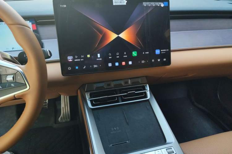 Used BYD Han L 2025 DM-p Four-Wheel-Drive LiDAR Flagship Model Audio And AC Panel