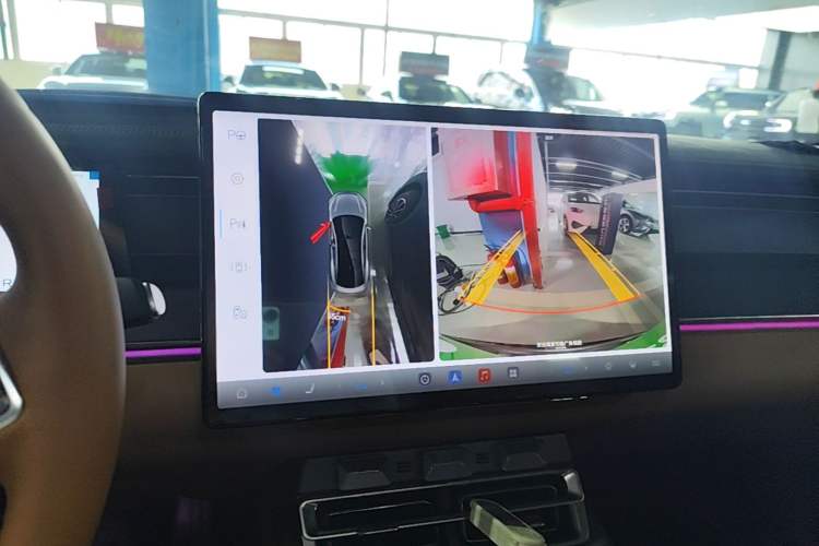 Used BYD Han L 2025 DM-p Four-Wheel-Drive LiDAR Flagship Model Audio And AC Panel