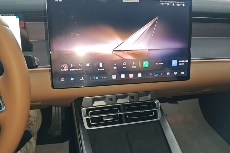 Used BYD Han L 2025 DM-p Four-Wheel-Drive LiDAR Flagship Model Audio And AC Panel