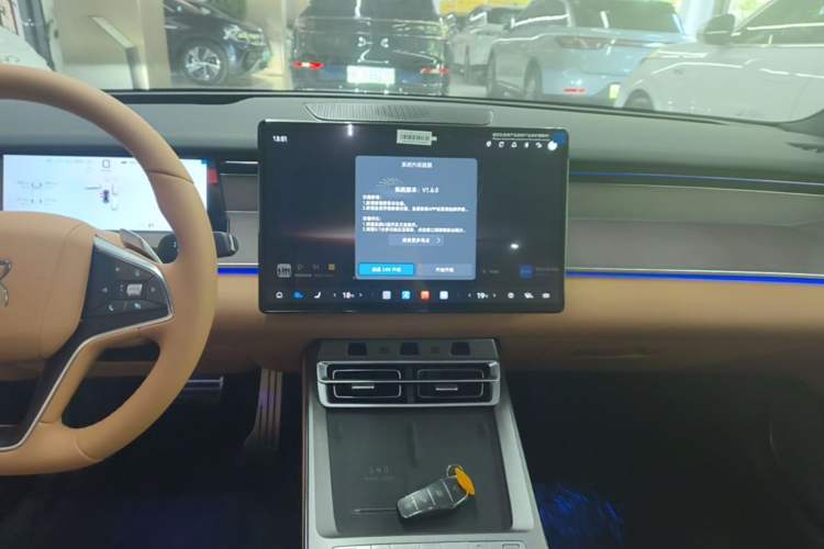 Used BYD Han L 2025 DM-p Four-Wheel-Drive LiDAR Flagship Model Audio And AC Panel