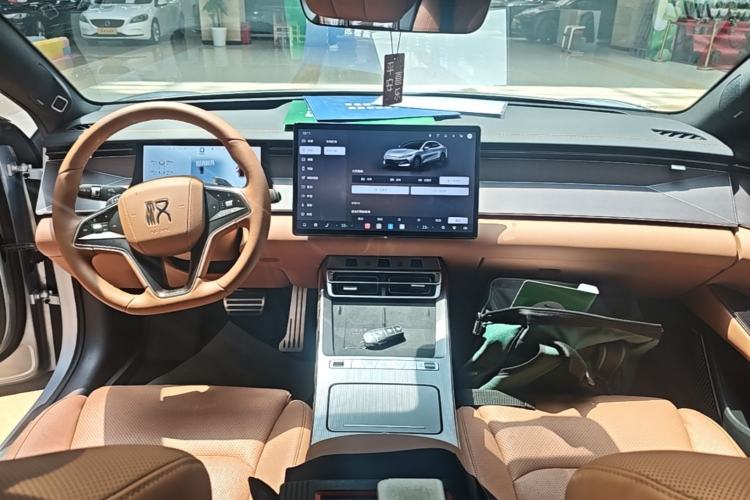 Used BYD Han L 2025 EV Four-Wheel Drive LiDAR Flagship Model Center Console