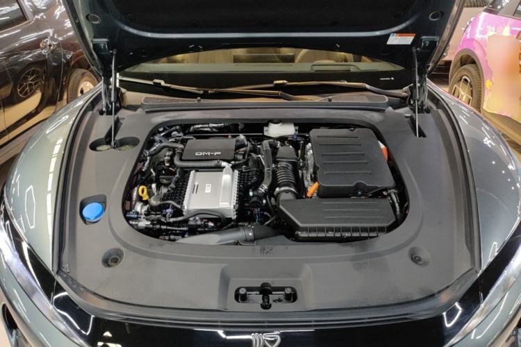Used BYD Han L 2025 DM-p Four-Wheel-Drive LiDAR Flagship Model Engine Bay