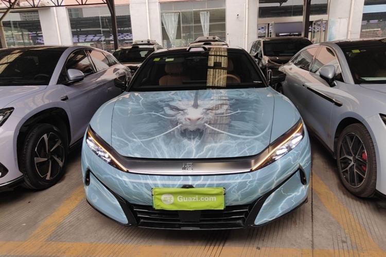 Used BYD Han L 2025 EV Four-Wheel Drive LiDAR Flagship Model Front
