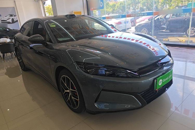Used BYD Han L 2025 DM-p Four-Wheel-Drive LiDAR Flagship Model Front Right 45 Deg
