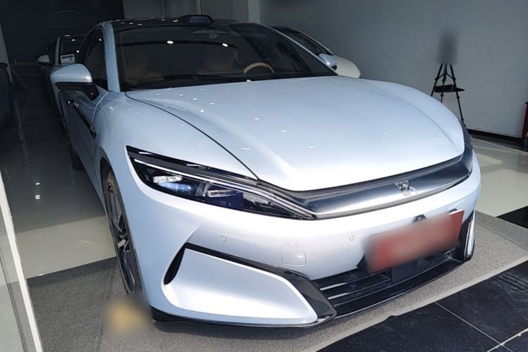 Used BYD Han L 2025 EV Four-Wheel Drive LiDAR Flagship Model Front Right 45 Deg